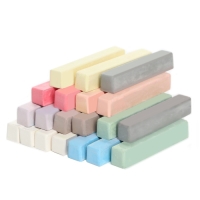 Мелки цветные школьные, набор 20шт "Щенячий патруль", прямоугольные