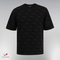 Футболка РОСКОСМОС х ONLYTOP, р. M, цвет чёрный