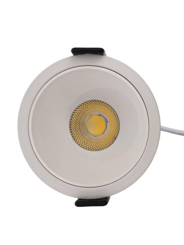 Светильник светодиодный встраиваемый, 12Вт, 4000К, с драйвером, D65, белый