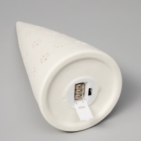 Светодиодная фигура "Елка со снежинками" 22х9х9, 1 LED, LR44x3(в компл.), Т/БЕЛЫЙ