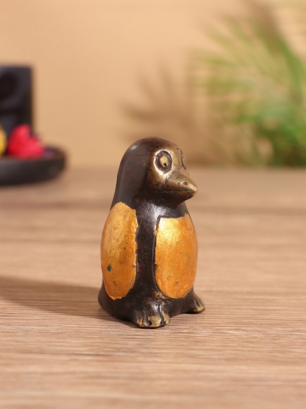 Сувенир бронза "Пингвин" 3х4х6 см