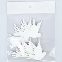 Декор для творчества "голуби" (набор 6 шт)