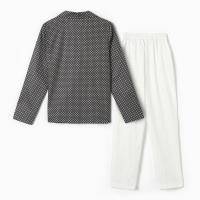 Пижама женская (рубашка и брюки) KAFTAN "Звезды" р. 44-46 Пижама женская (рубашка и брюки) KAFTAN "Звезды" р. 44-46