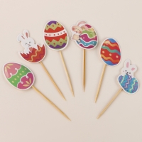 Шпажки &laquo;Пасхальные традиции&raquo;, набор 6 шт.