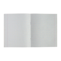 Комплект тетрадей из 4 штук, 96 листов в клетку Calligrata "Неделя отпуска", обложка мелованный картон, блок №2, белизна 75% (серые листы)