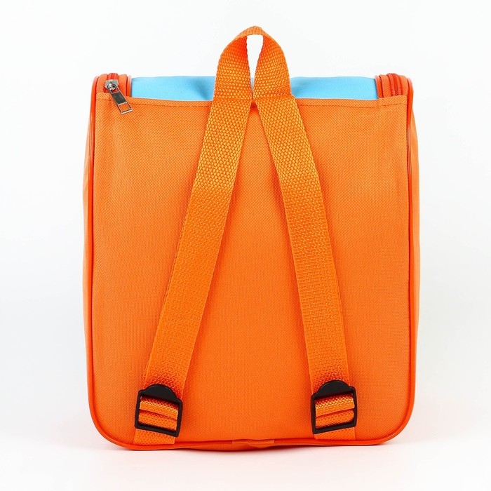 Рюкзак детский на молнии сверху, Текстиль, 20 см х 11 см х 26 см "Котёнок по имени Гав", Союзмультфильм