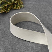 Резинка латексная гладкая, 10 мм, 50 м, цвет белый