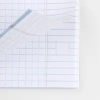 Тетрадь в клетку, 48 л., А5, на скрепке, блок №1 &laquo;Шрифтовые яркие&raquo; МИКС