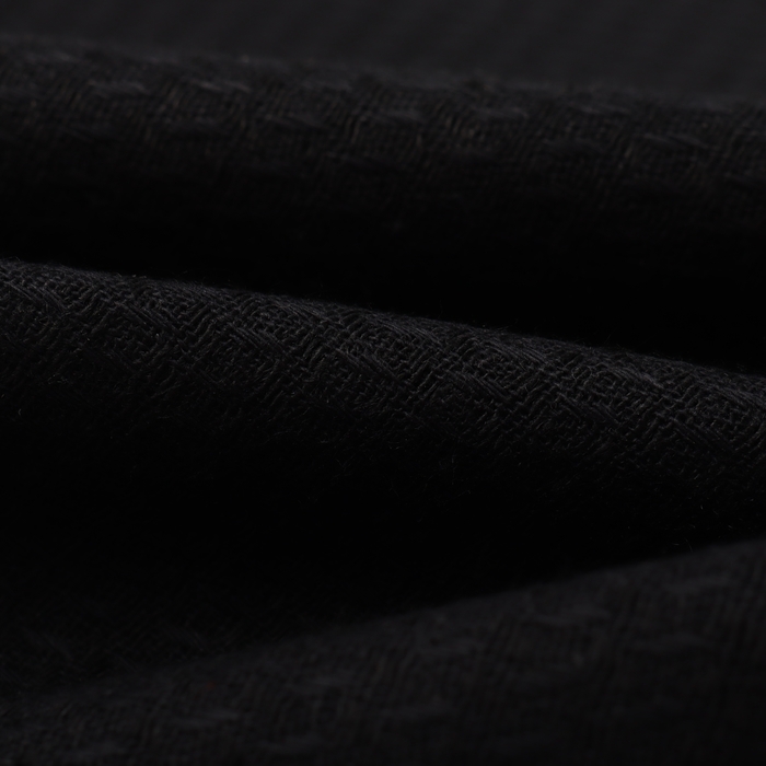 Полотенце Этель, цв. чёрный, 40х70 см, 60% лён, 40% хл, 245 г/м2
