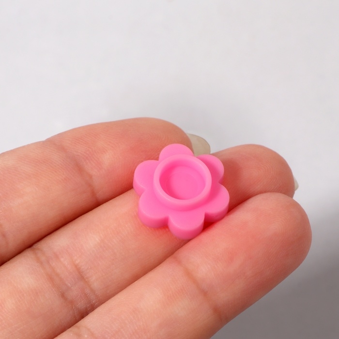 Палетка (соты) для клея, набор - 50 шт, цвет розовый Палетка (соты) для клея, набор - 50 шт, цвет розовый