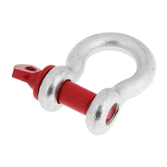 Скоба такелажная грузоподъемная, ТУНДРА, омега со штифтом G-209, 1/2, 2т., 1 шт. Скоба такелажная грузоподъемная, ТУНДРА, омега со штифтом G-209, 1/2, 2т., 1 шт.