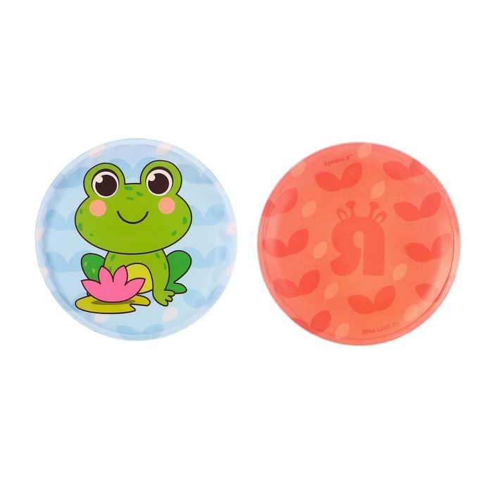 Мемо-игра: развивающие наклейки - присоски многоразовые для игры в ванной &laquo;Забавные животные&raquo;, найди пару, 6 пар, 12 стикеров EVA, Крошка Я