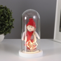 Ночник &laquo;Ангел&raquo;  LED 3хААА красный 11х11х22,5см