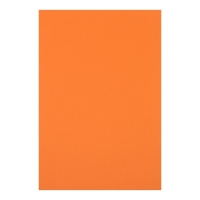 Картон цветной двусторонний А4, тонированный в массе, 10 листов, 180 г/м2, оранжевый