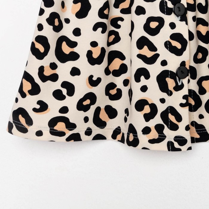 Платье детское на пуговках KAFTAN Платье детское на пуговках KAFTAN "Trendy" р.30 (98-104)