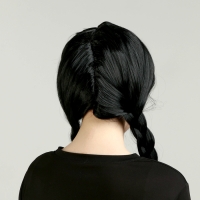 Карнавальный набор &laquo;Мрачная девчонка&raquo;, р. XS: парик, юбка, чулки, воротник