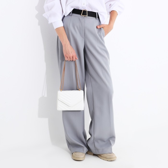 Сумка-мессенджер на магните, цвет белый Сумка-мессенджер на магните, цвет белый