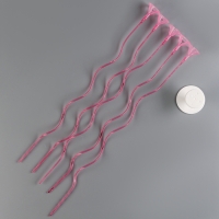 Набор &laquo;ВОЛНА&raquo;, палочка+держатель+подставка, набор 5 шт., розовый