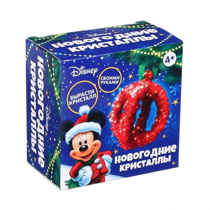 Набор для опытов DISNEY «Новогодние кристаллы: Микки Маус», своими руками Набор для опытов DISNEY «Новогодние кристаллы: Микки Маус», своими руками