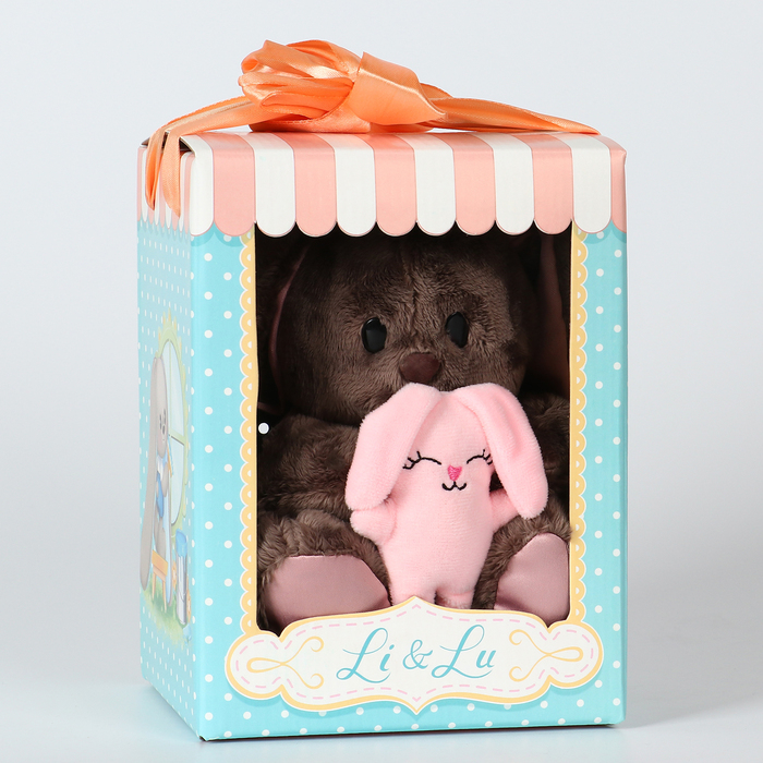 Мягкая игрушка &laquo;Li с зайцем&raquo;, заяц, 25 см