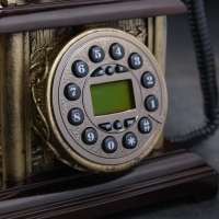 Ретро-телефон "Постамент", 16 х 26 см