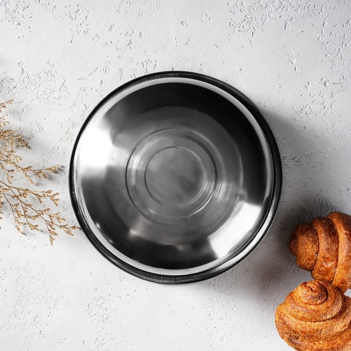 Миска из нержавеющей стали &laquo;Мэйли&raquo;, 2,7 л, 25&times;8 см