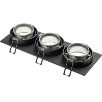 Светильник встр ARTIN скрыт ламп прямоуг 260х92х40мм монтаж отв 80х230мм 3хGU5.3 Al черн 514 Светильник встр ARTIN скрыт ламп прямоуг 260х92х40мм монтаж отв 80х230мм 3хGU5.3 Al черн 514