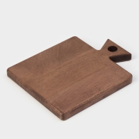 Доска разделочная для подачи Wild Kitchen, 27×22×2.5 см, граб темный Доска разделочная для подачи Wild Kitchen, 27×22×2.5 см, граб темный
