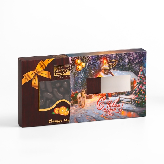 Апельсиновая цедра в шоколаде Bind, 100 г