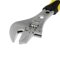 Ключ разводной ТУНДРА, 2 варианта зажима, гайки 6-8-14 мм, 2К рукоятка, 250 мм