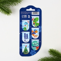 Новый год. Закладки для книг магнитные 6 шт &laquo;Поверь в мечту&raquo;