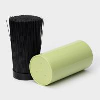 Подставка для ножей с наполнителем &laquo;Нежность&raquo;, 22&times;11 см, цвет зелёный