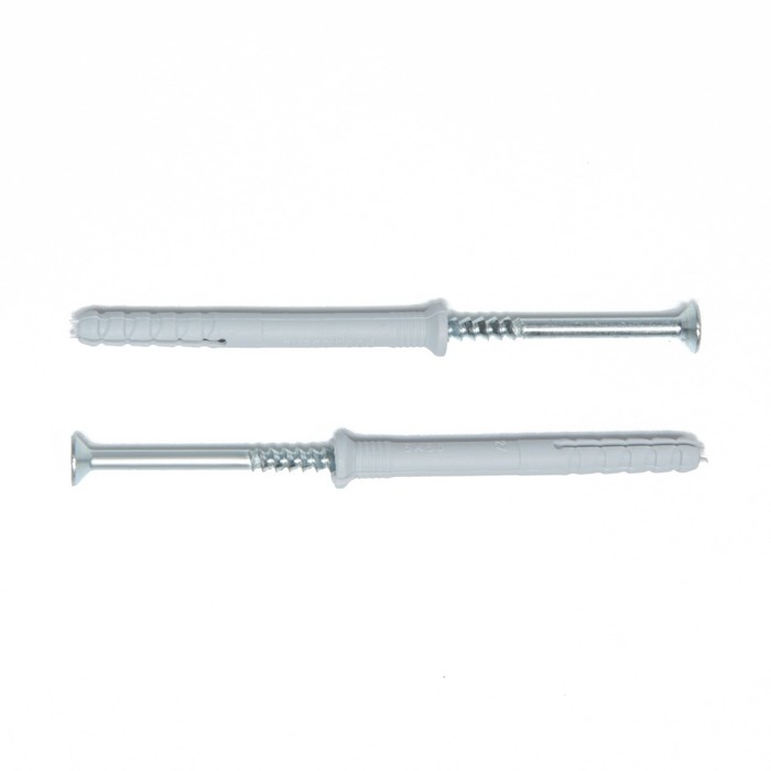 Дюбель-гвоздь "ТУНДРА", распорный, нейлоновый, потайная манжета, 5х50 мм, 100 шт