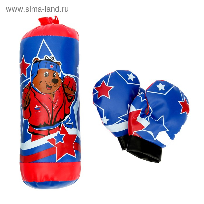 Игровой набор для бокса &laquo;Мишка&raquo;
