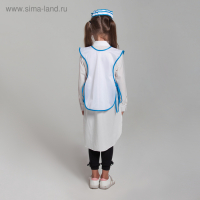 Детский карнавальный костюм &laquo;Девочка-продавец&raquo;, пилотка, фартук, 4-6 лет, рост 110-122 см