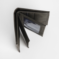 Портмоне мужское без застёжки, 3 в 1, отдел автодокументов, паспорта, карт, купюр, цвет серый Портмоне мужское без застёжки, 3 в 1, отдел автодокументов, паспорта, карт, купюр, цвет серый