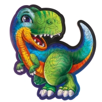 Пазл деревянный фигурный «Тирекс», 67 элементов Пазл деревянный фигурный «Тирекс», 67 элементов