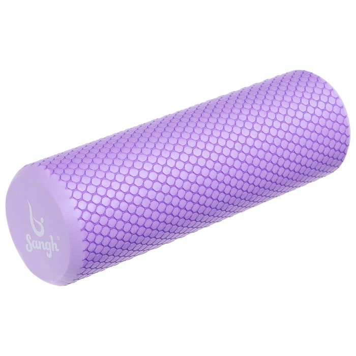Ролик массажный Sangh, 30х9 см, цвет фиолетовый Ролик массажный Sangh, 30х9 см, цвет фиолетовый