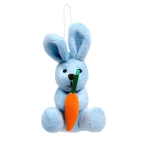 Мягкая игрушка «Кролик», на подвеске, цвета МИКС Мягкая игрушка «Кролик», на подвеске, цвета МИКС