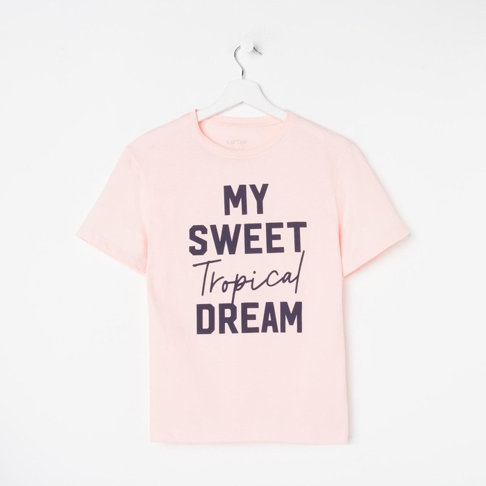 Футболка женская KAFTAN Футболка женская KAFTAN "Tropical dream" р. 40-42