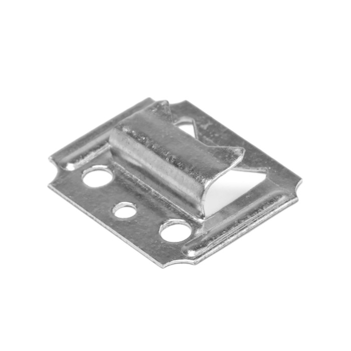 Кляймер ЛОМ, №3, без покрытия, с гвоздями, 100 шт Кляймер ЛОМ, №3, без покрытия, с гвоздями, 100 шт