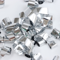 Хлопушка пневматическая &laquo;Яркий взрыв эмоций&raquo;, 30 см, цвет серебряный