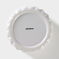 Банка для хранения сыпучих продуктов Доляна &laquo;Золотой зайка&raquo;, 1,1 л, 12,5&times;23 см, керамическая, цвет белый