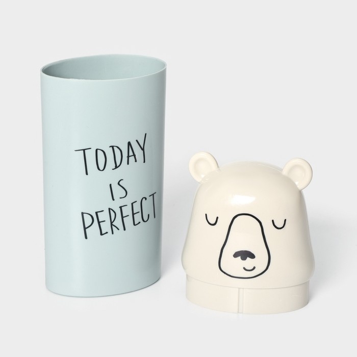 Футляр для зубной щётки и пасты &laquo;Ушастик&raquo;, 7&times;4,5&times;19 см, цвет МИКС