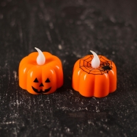 Свеча &laquo;Тыковка&raquo;, светодиодная, виды МИКС