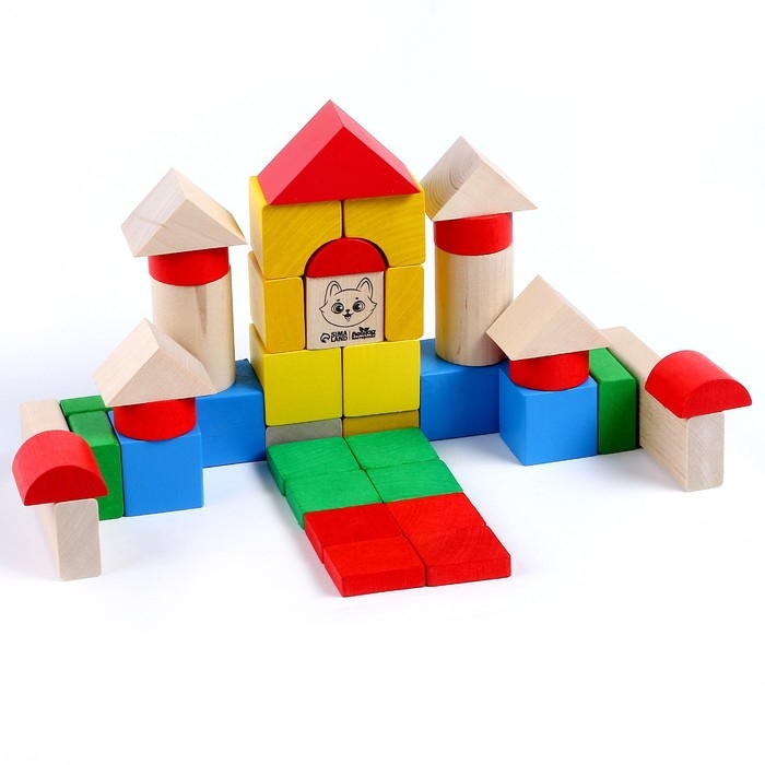 Конструктор &laquo;Строй сам&raquo;, 65 деталей