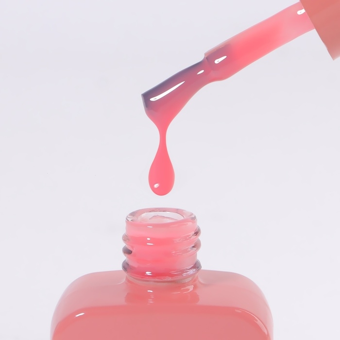 Гель лак для ногтей &laquo;GENTLE&raquo;, 3-х фазный, 10 мл, LED/UV, цвет розовый (10)