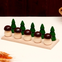 Счётный набор &laquo;Ёлочки и грибочки&raquo;