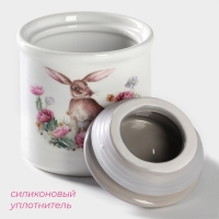 Сахарница Доляна &laquo;Зайка&raquo;, 150 мл, d=7 см