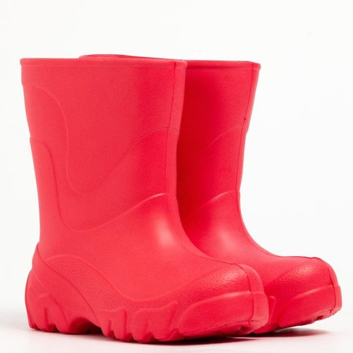 Сапоги резиновые детские, цвет розовый, размер 34-35